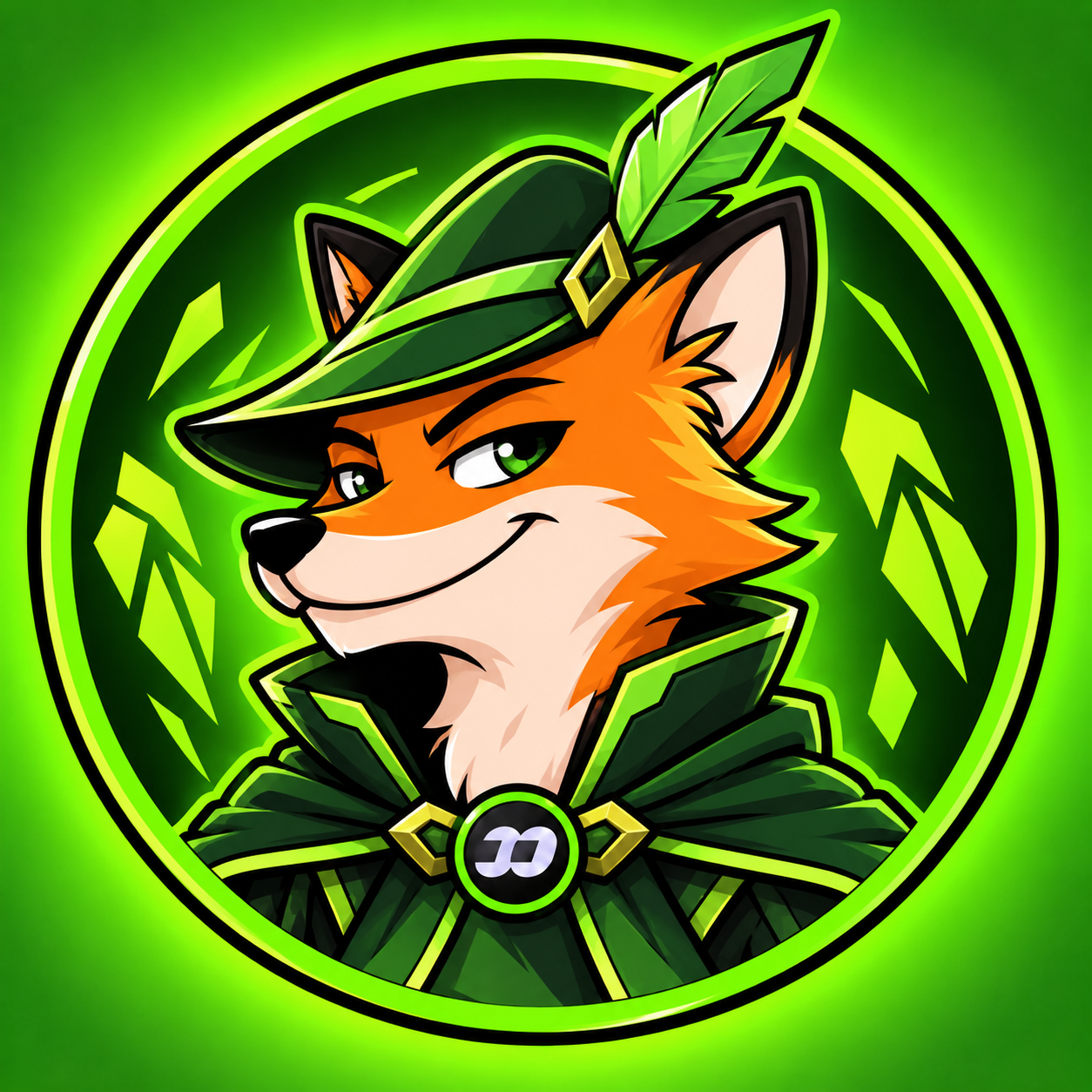 FOMOX fox mascot
